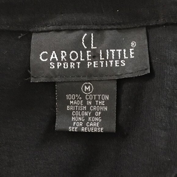 Carol Little black beaded shirt - Picture 3 of 5